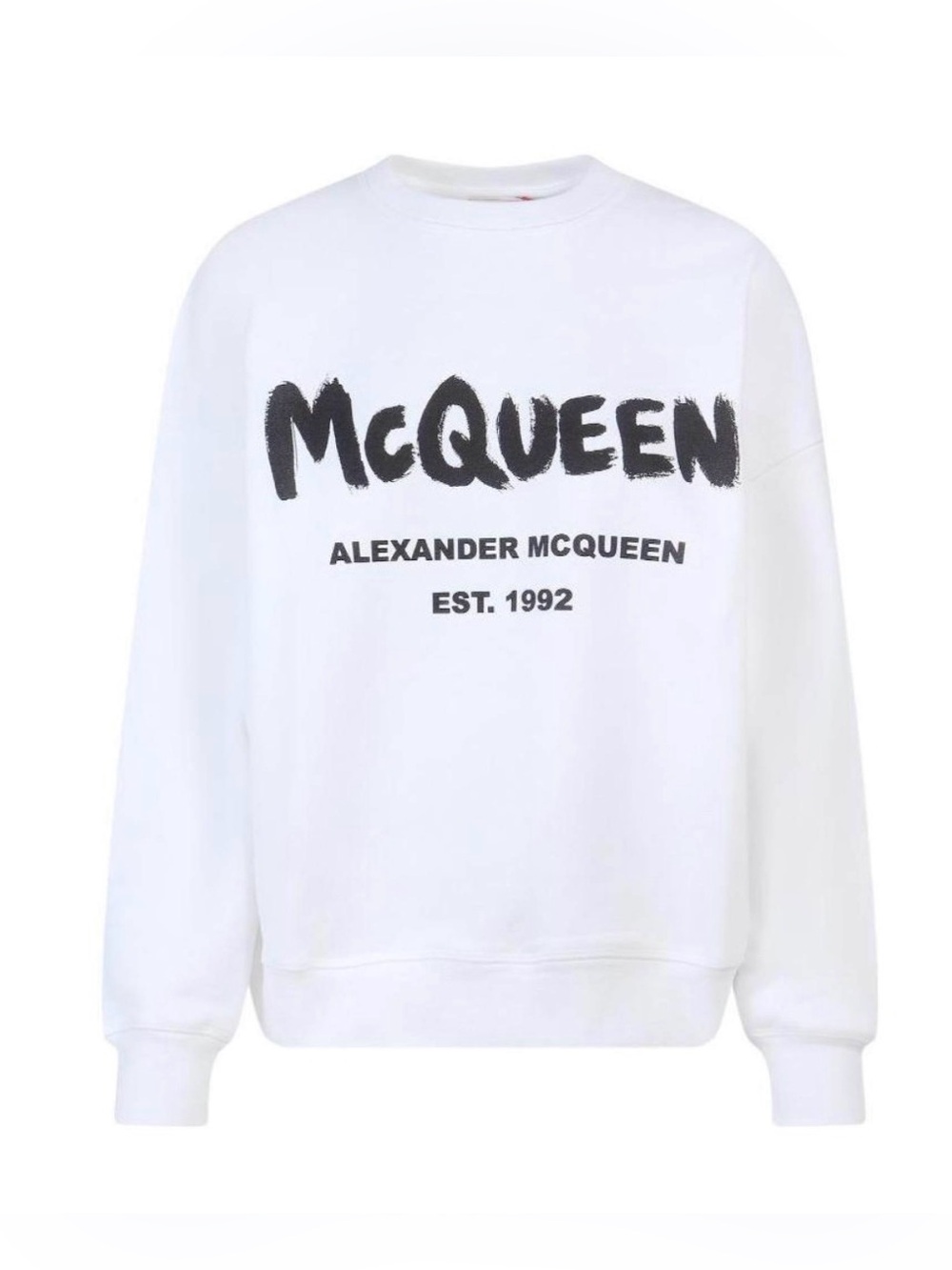 Alexander McQueen Logo Printed Crewneck Sweatshirt